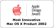 Apple Design Award, Most Innovative Mac OS X Product 2002 - Watson 1.5